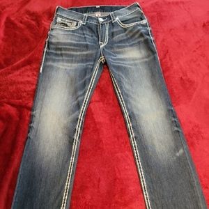 Mens True Religion Straight Jeans 33